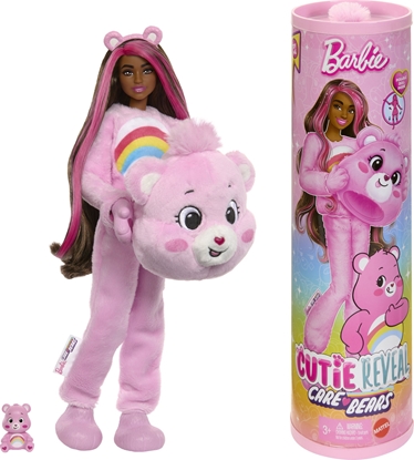 Picture of Barbie Cutie Reveal Care Bears siurpriz rinkinys Cheer Bear (JCN95)