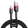 Picture of Baseus Baseus Cafule Cable USB Lightning 2A 3m (Black+Red)