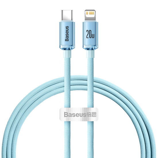 Picture of Baseus Baseus CAJY001303 Lightning - USB-C PD cable 20W 480Mb/s 1.2m - blue