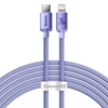 Picture of Baseus Baseus Crystal cable USB-C to Lightning, 20W, PD, 2m (violet)