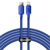 Изображение Baseus Baseus Crystal Shine cable USB-C to Lightning, 20W, PD, 2m (blue)