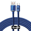 Изображение Baseus Baseus Crystal Shine cable USB to USB-C, 100W, 2m (blue)