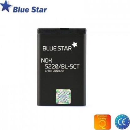 Attēls no Bateria Blue Star dla Nokia C3-01 C5 C6-01 Li-Ion 1200 mAh (BS-BL-5CT)