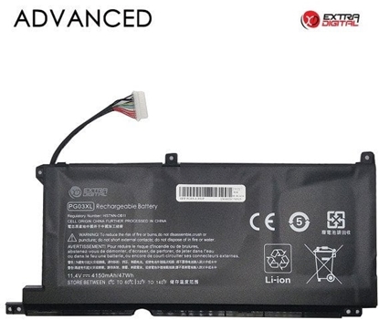 Attēls no Bateria Extra Digital Neiojamo kompiuterio baterija HP PG03XL, 4150mAh, Extra Digital Advanced