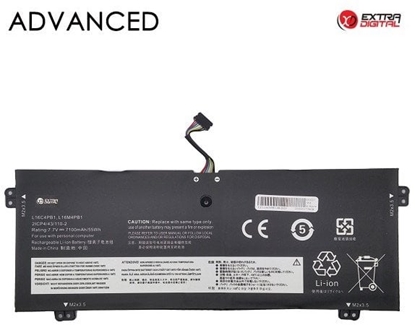 Изображение Bateria Lenovo Neiojamo kompiuterio baterija LENOVO L16C4PB1, 7100mAh, Extra Digital Advanced