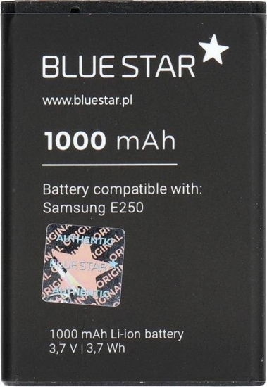Picture of Bateria Partner Tele.com Bateria do Samsung E250/X200/X680/C300/E900 1000 mAh Li-Ion Blue Star PREMIUM