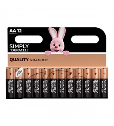 Attēls no Baterijas Duracell AA Alkaline DR-AA-SMBL12