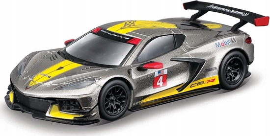 Picture of Bburago Race 2020 Chevrolet Corvette C8R Yellow BBURAGO