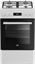 Picture of BEKO Cooker | FSM51339DWDS | Hob type Gas | Oven type Electric | White | Width 50 cm | Grilling | LED | Depth 60 cm | 60 L