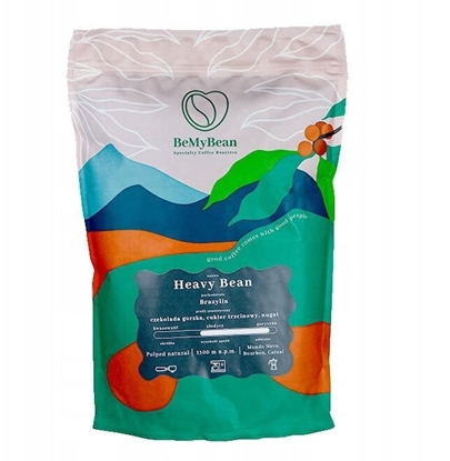 Picture of BeMyBean - kawa ziarnista Heavy Bean Brazylia Pulped Natural Espresso 1 kg