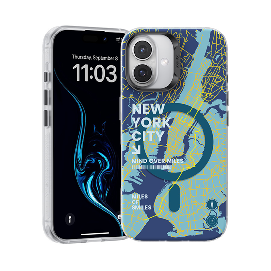 Изображение Benks Magnetic City New York Case for Iphone 16 Pl