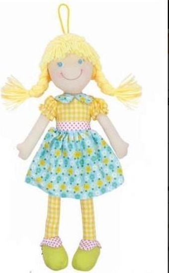 Picture of Beppe Lalka szmaciana Cornelia 38cm niebieska (250348)