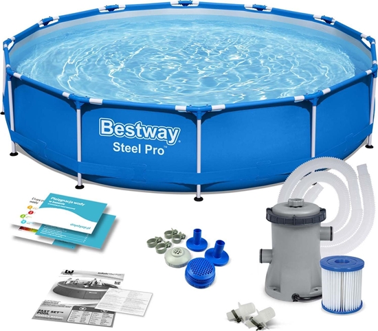 Picture of Bestway Basen stelaowy Steel Pro 366cm 7w1 (56681)