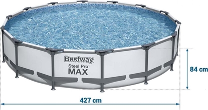 Attēls no Bestway Basen stelaowy Steel Pro Max 427cm 9w1 (56595)