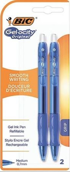 Picture of Bic Dugopis elowy niebieski Gel-ocity bls 2szt