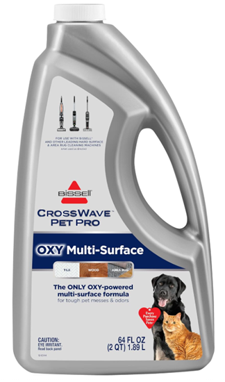 Picture of Bissell CrossWave Pet Pro Oxy Multi-surface formula Tīrīšanas līdzeklis 2 L