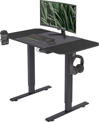 Attēls no Biurko Diablo Chairs EGON 1100 Czarne 110 cmx60 cm