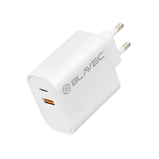 Picture of Blavec BC2 tīkla lādētājs - USB + C tipa - QC 3.0 