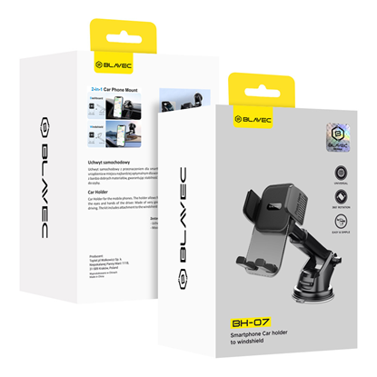 Picture of Blavec Car holder BH-07 to windshield (BH07-WSB) b