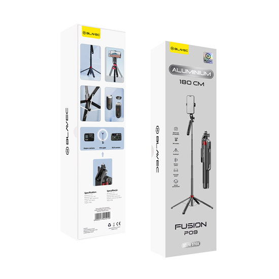 Picture of Blavec Selfie Stick Aluminium Fusion P09 tripod + 