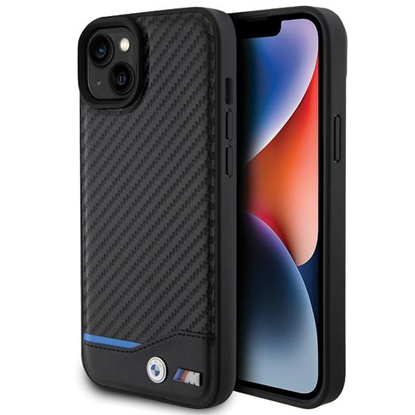 Изображение BMW PU Carbon Case for Apple iPhone 15 Plus
