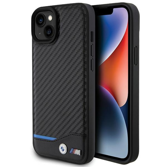 Изображение BMW PU Carbon Case for Apple iPhone 15 Plus