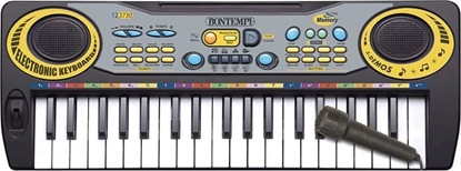 Attēls no Bontempi Bontempi Zabawkowy keyboard elektroniczny z mikrofonem i 37 klawiszami