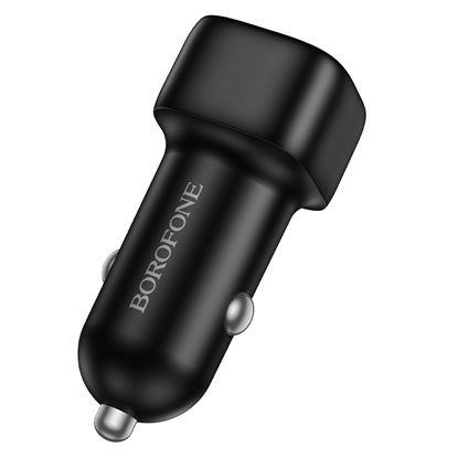 Attēls no Borofone Car charger BZ34B Cloud - USB + Type C - 