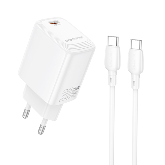 Picture of Borofone Wall charger BN26 Fuente - Type C - PD 20