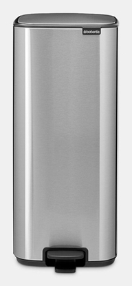 Attēls no Brabantia Bo Pedal Bin 30L - Matt Steel Fingerprint Proof