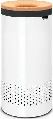 Picture of Brabantia Laundry Bin, 35 L cork / white