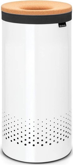 Picture of Brabantia Laundry Bin, 35 L cork / white