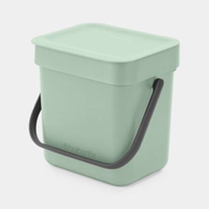 Attēls no Brabantia Sort & Go Waste Bin Jade Green 3 L
