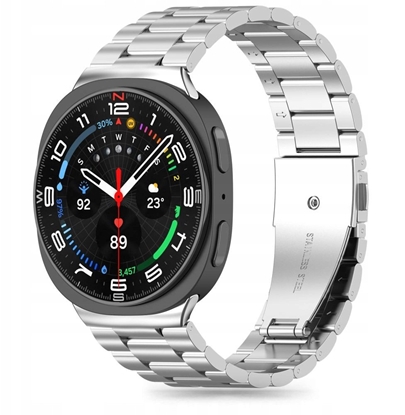 Attēls no Bransoleta Tech-Protect Stainless do Samsung Galaxy Watch 8 / Classic 40/44/46mm Silver