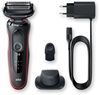 Picture of Braun Series 5 51-R1200S men's shaver Foil shaver Trimmer Black, Red