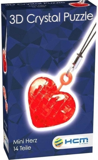 Picture of Breloczek Bard Centrum Gier Crystal Puzzle Mini - Serce