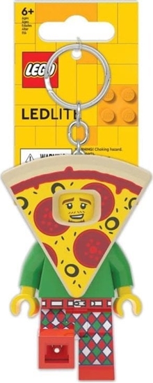 Picture of Breloczek LEGO LEGO Classic KE176  Brelok do kluczy z latark Pizza