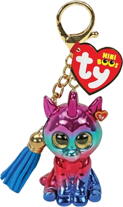 Attēls no Breloczek TY TY BEANIE BOOS Mini Boos Brelok GLAMOUR róówy leopard 25053