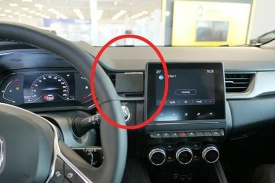 Picture of Brodit 855603 uchwyt Uchwyt pasywny Telefon komórkowy/Smartfon Czarny