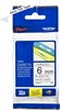 Picture of Brother labelling tape TZE-211 white/black   6 mm