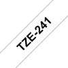 Picture of Brother labelling tape TZE-241 white/black   18 mm