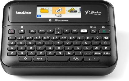 Picture of Brother PT-D610BTVP etiķešu printeris Termālā pārsūtīšana 180 x 360 DPI 30 mm/sec Vadu & Bezvadu TZe Bluetooth