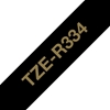Picture of Brother TZE-R334 printer ribbon Gold