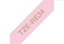 Изображение Brother TZE-RE34 label-making tape Gold on Pink