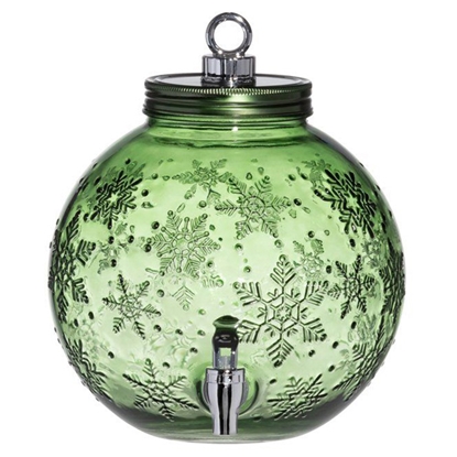 Picture of Burka ar krānu stikla Winteria Xmass bumba 5.7l zaļa