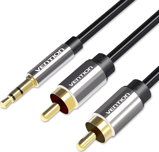 Изображение CABLE AUDIO 3.5MM TO 2XRCA/1.5M BCFBG VENTION
