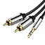 Attēls no CABLE AUDIO 3.5MM TO 2XRCA/1.5M BCFBG VENTION