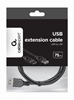 Изображение CABLE USB2 EXTENSION AM-AF/CC-USB2-AMAF75CM/300BK GEMBIRD