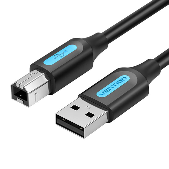 Picture of CABLE USB2.0 MALE TO MALE/0.5M BLACK COQBD VENTION