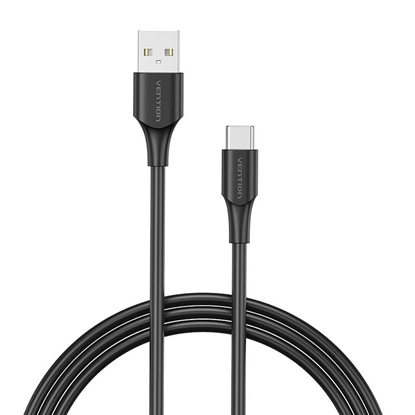 Изображение CABLE USB-C TO USB2.0/1M BLACK CTHBF VENTION